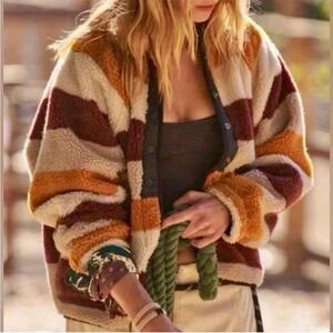 FP Movement by Rocky Ridge Brown Fleece Jacket! 🤩